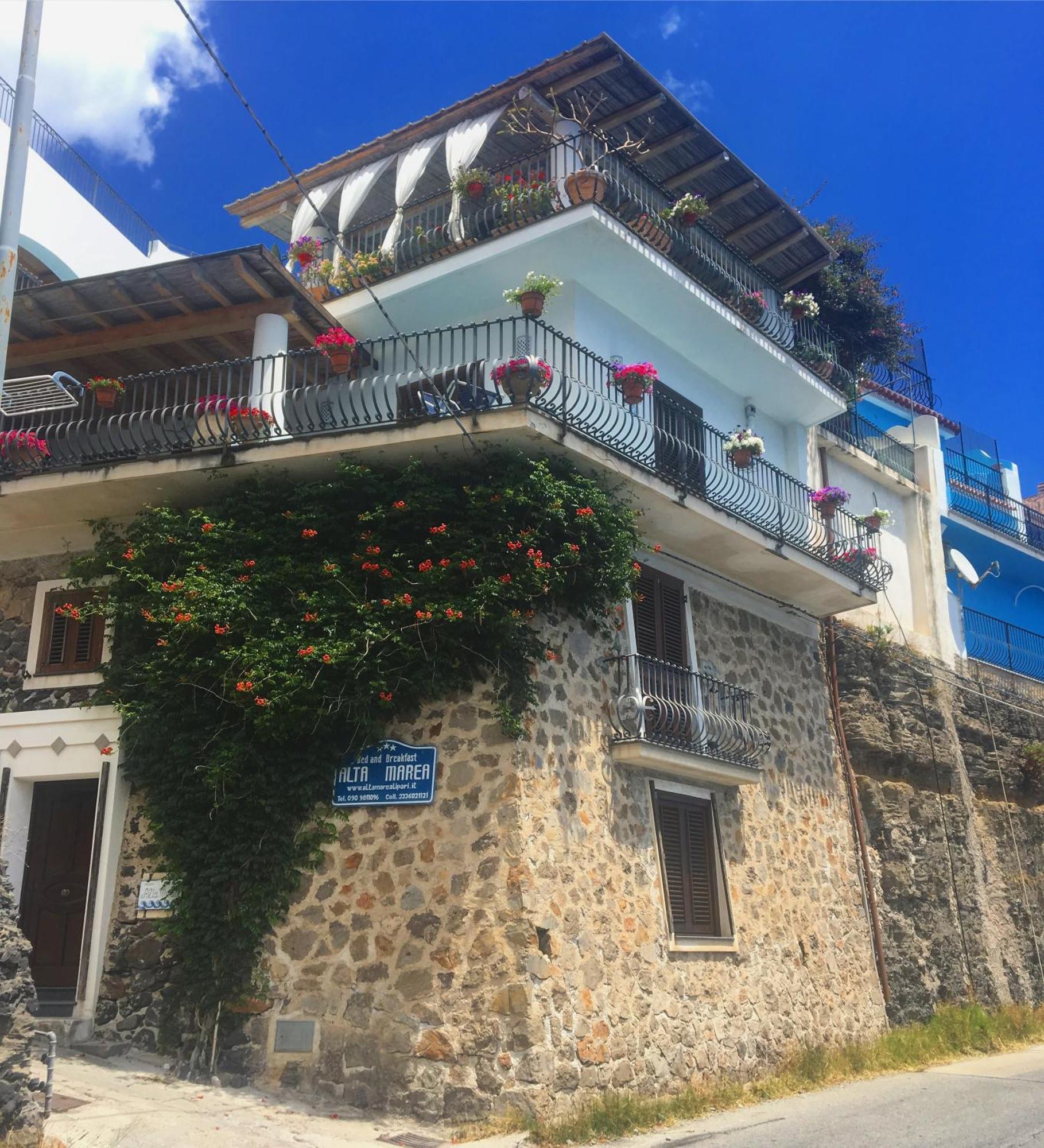 B&B Alta Marea Lipari Bagian luar foto